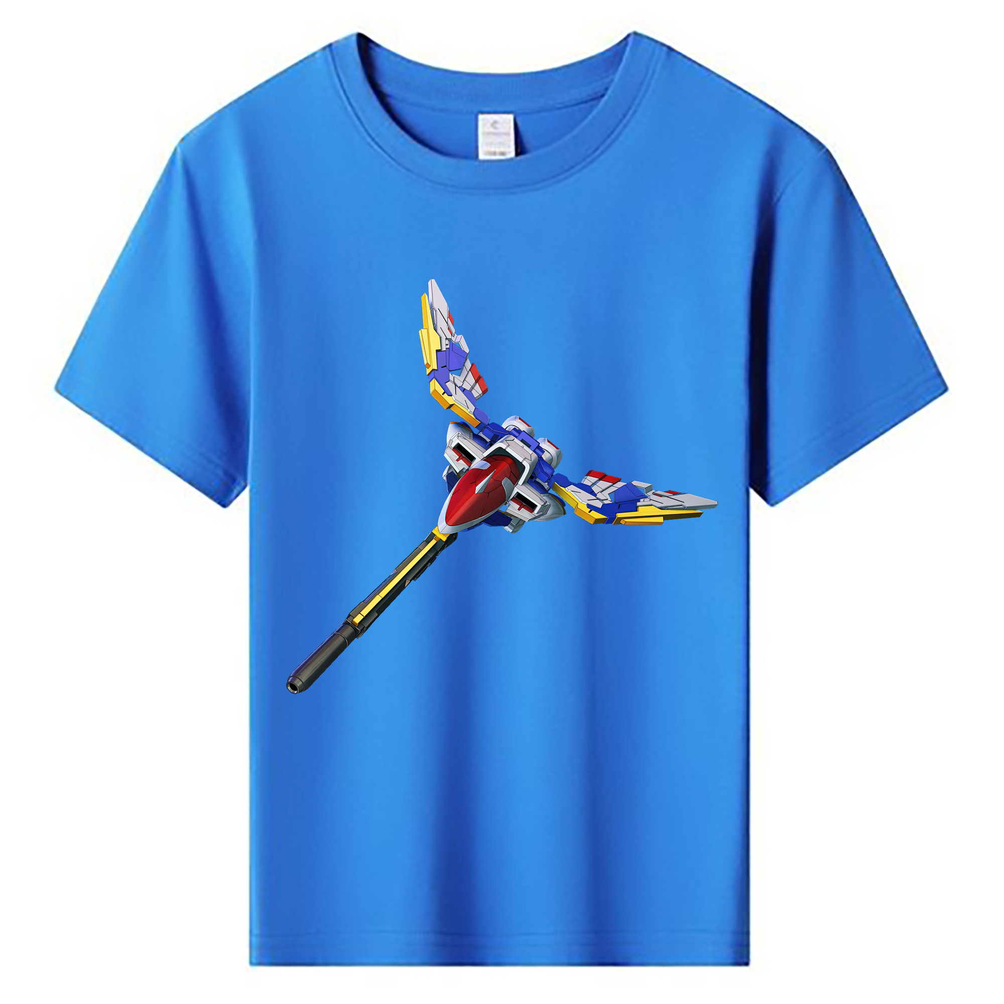 （画像用） 機動戦士ガンダム Mobile Suit Gundam 綿100％キッズTシャツ（フロントプリント）